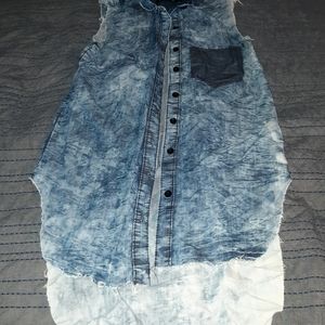 Stoned Wash Denim shirt